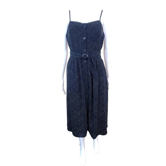 Express Polka-Dot Spaghetti Strap Sundress Size Med - Picture 1 of 7